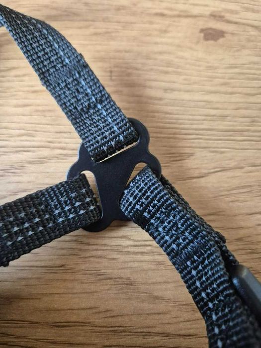 Regulowane Czarne Szelki dla Psa