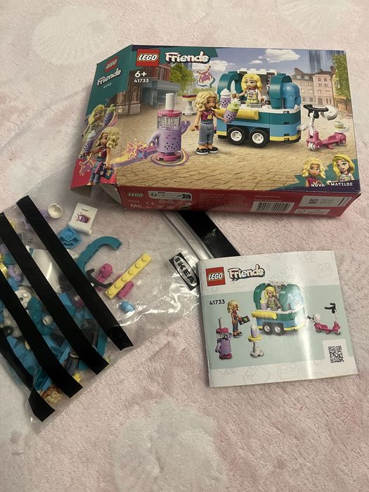 41733 lego friends Mobilny sklep z bubble tea