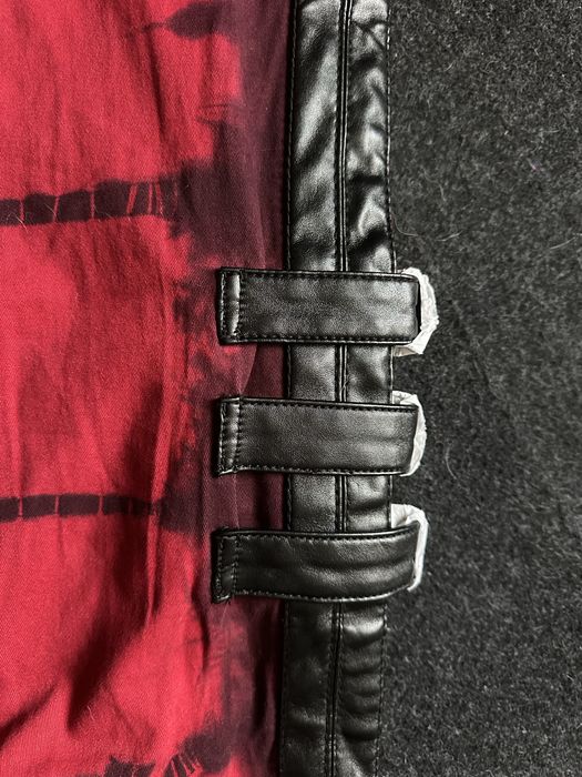 Spodnie Rock Rebel czerwone