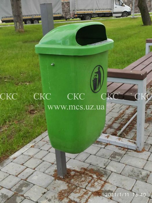 сміттєвий бак урна контейнер мусорный сміття ТПВ  120, 240 1100 літрів