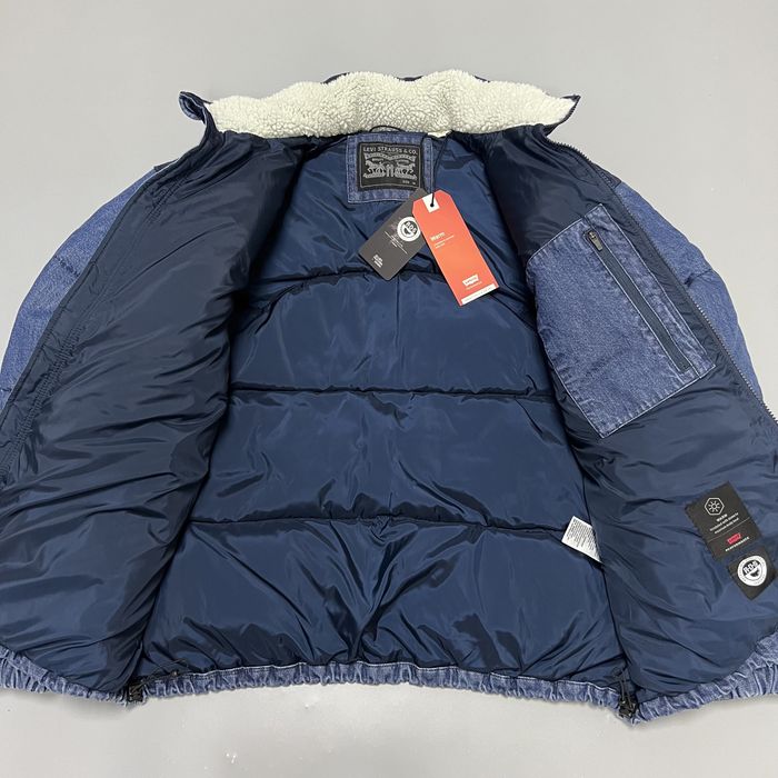 Levis Down Puffer оригинал новый тёплый зимний пуховик куртка (NEW)