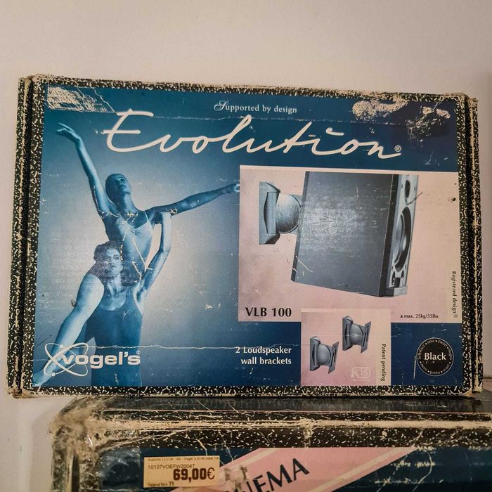 Suportes Parede Colunas – Vogel’s Evolution VLB 100 (Conjunto de 2)