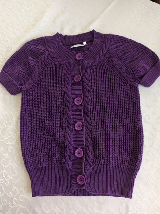 Sweter z krótkimi rękawami