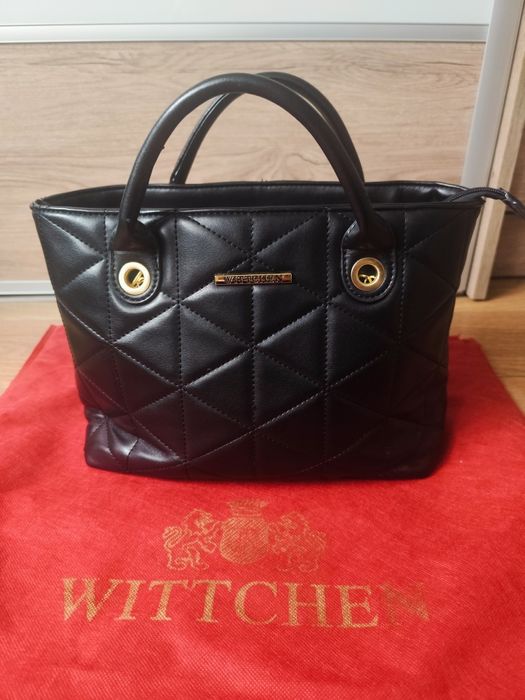Torebka Wittchen Young Collection czarna, shopperka