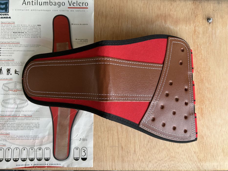 Cinto lombar Miguel Miranda - Anti-lombalgia