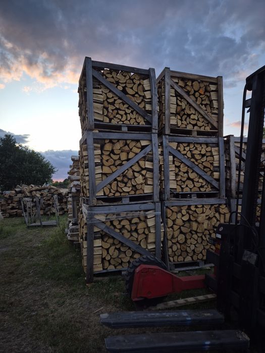 Drewno opałowe  kominkowe Sosna Świerk brzoza buk grab jesion  dąb klo