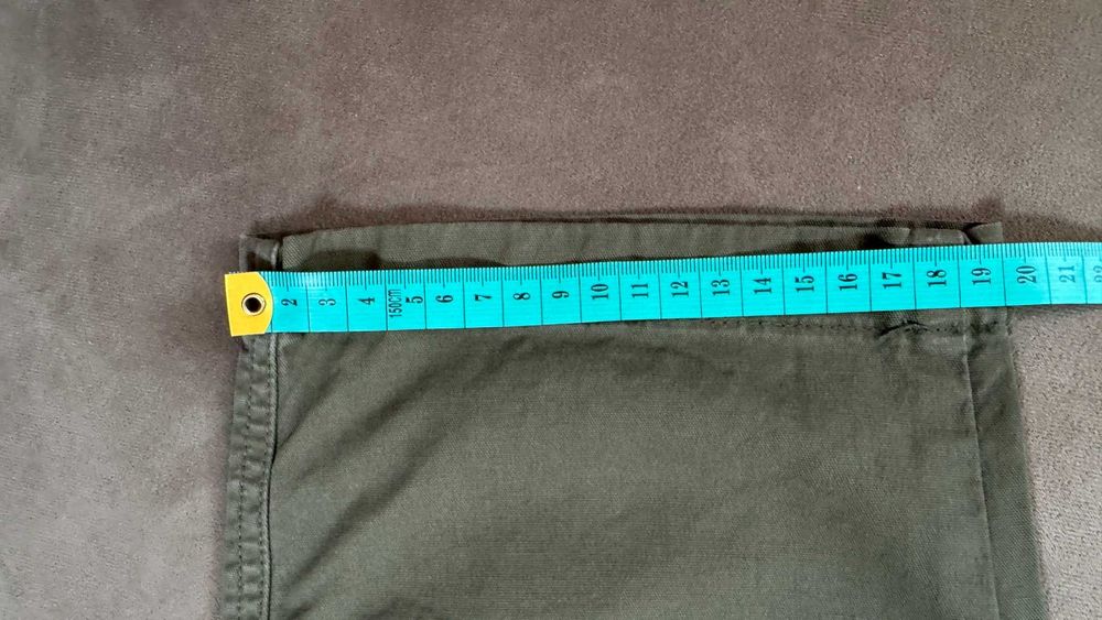 Męskie spodnie cargo, bojówki Uniqlo, r S (W27-30)-super stan