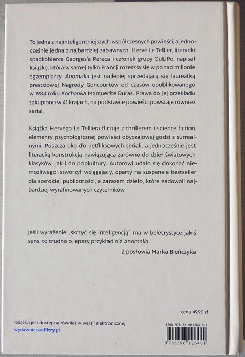 Anomalia Herve Le Tellier