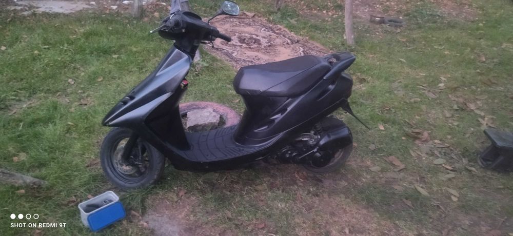 HONDA DIO ZX 28 на повному ходу