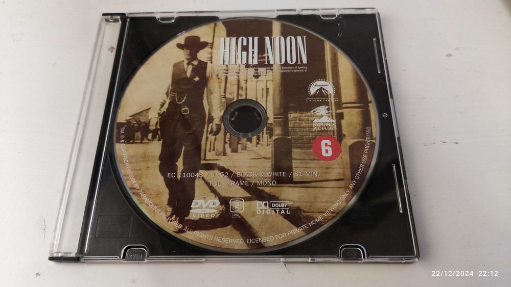 Film DVD W samo południe klasyka westernu. Pomysł na prezent !