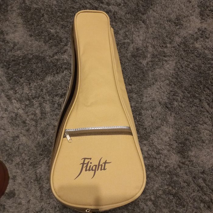 Ukulele sopranowe Flight NUS310 Sapele z pokrowcem (idealne dla począt