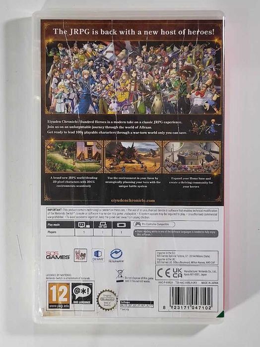 Eiyuden Chronicle Hundred Heroes / Gra Nintendo Switch / Skup gier