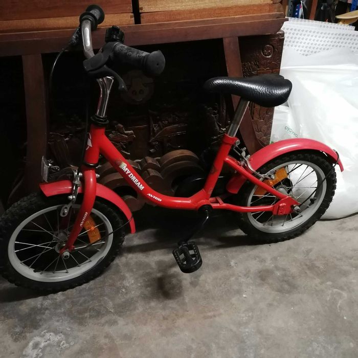 Bicicleta criança roda 14'' para 3 a 5 anos de idade