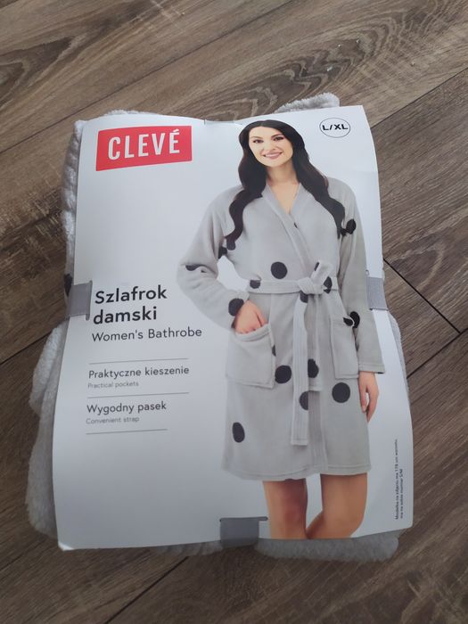 Szlafrok damski Cleve roz.L/XL