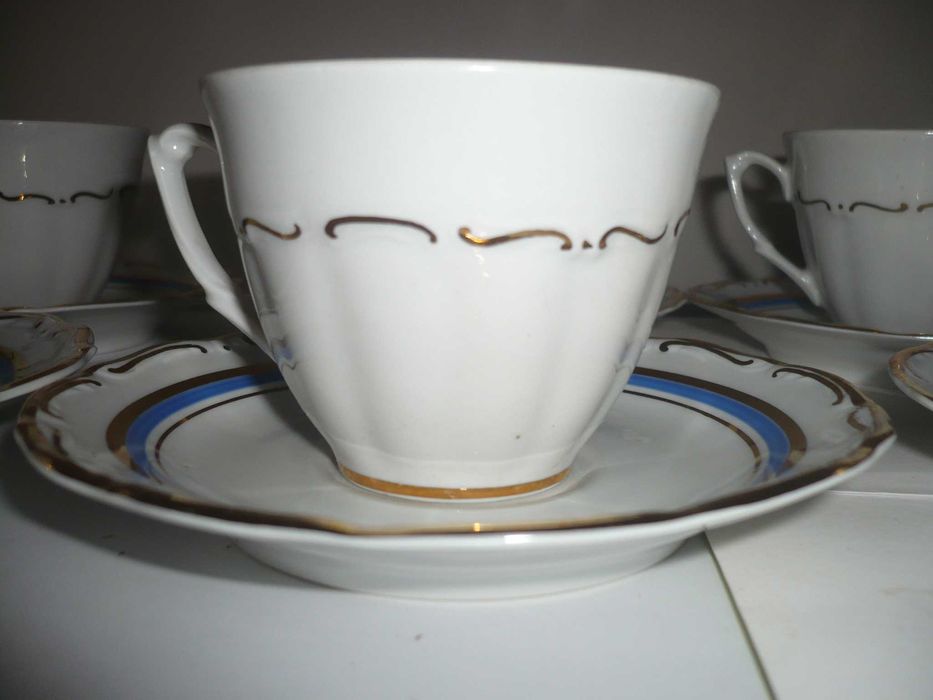 Serwis do kawy z Wałbrzycha z okresu PRL