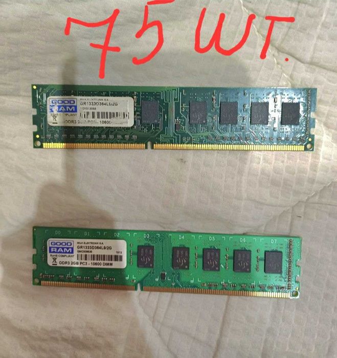 ОЗУ DDR3 4 ГБ (2x2 ГБ) GoodRAM 1333 MHz