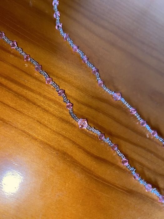 Terço/Rosário feito à mão em miçangas