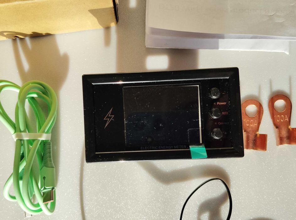 Кулометр ATORCH DT20W 300A WiFi Тестер ЄМНОСТІ Ватметр