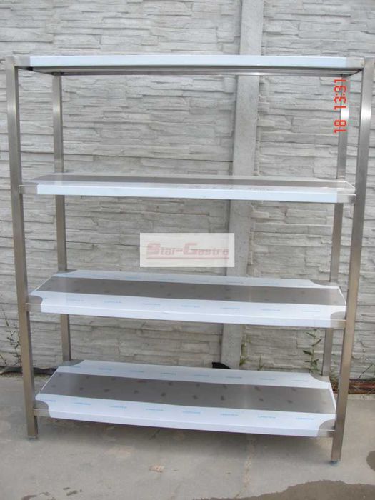 Regał spawany 1000x600x1800, 4 półek