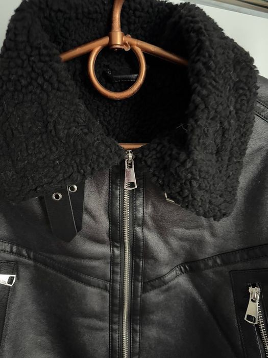 Тепла укорочена дубльонка