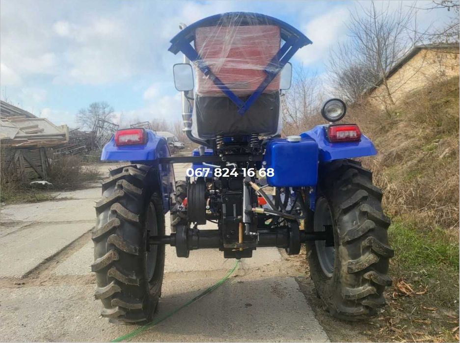 Мототрактор KENTAVR 200В Посилена Рама + Фреза та Плуг + Доставка