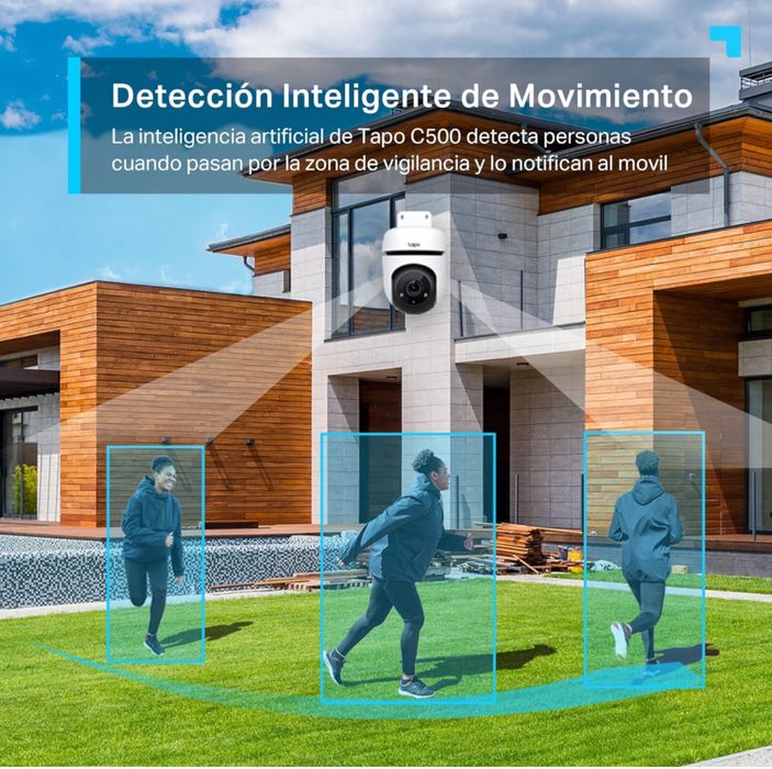 Câmera de vigilância Exterior 360° WIFI Tapo C500 | C510 | C520 (NOVO)