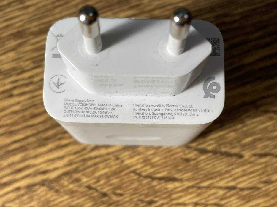 Зарядний пристрій Realme 33W оригінал швидка зарядка EU до телефонів