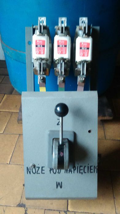 Wyłącznik rozłącznik  ŁOZ 23 ze stelażem