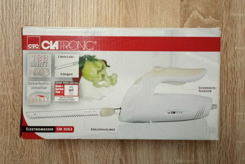 Faca elétrica Clatronic