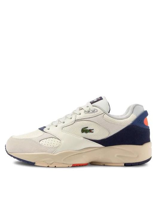 Ténis Nº43 Lacoste Storn 96 VTG Leather Trainers (Novos)