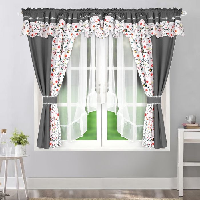 ‼️WYPRZEDAŻ‼️ Firana uszyta razem z zasłonami