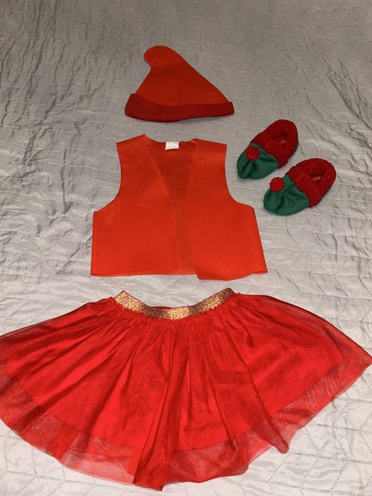 Strój  krasnolodka dla dziewczynki