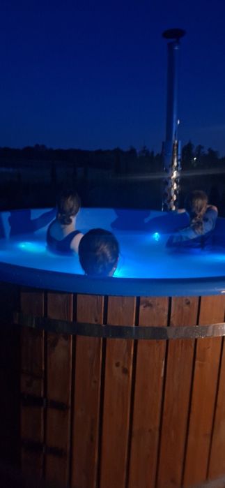 Agroturystyka na mazurach z własną plażą i pomostem.
