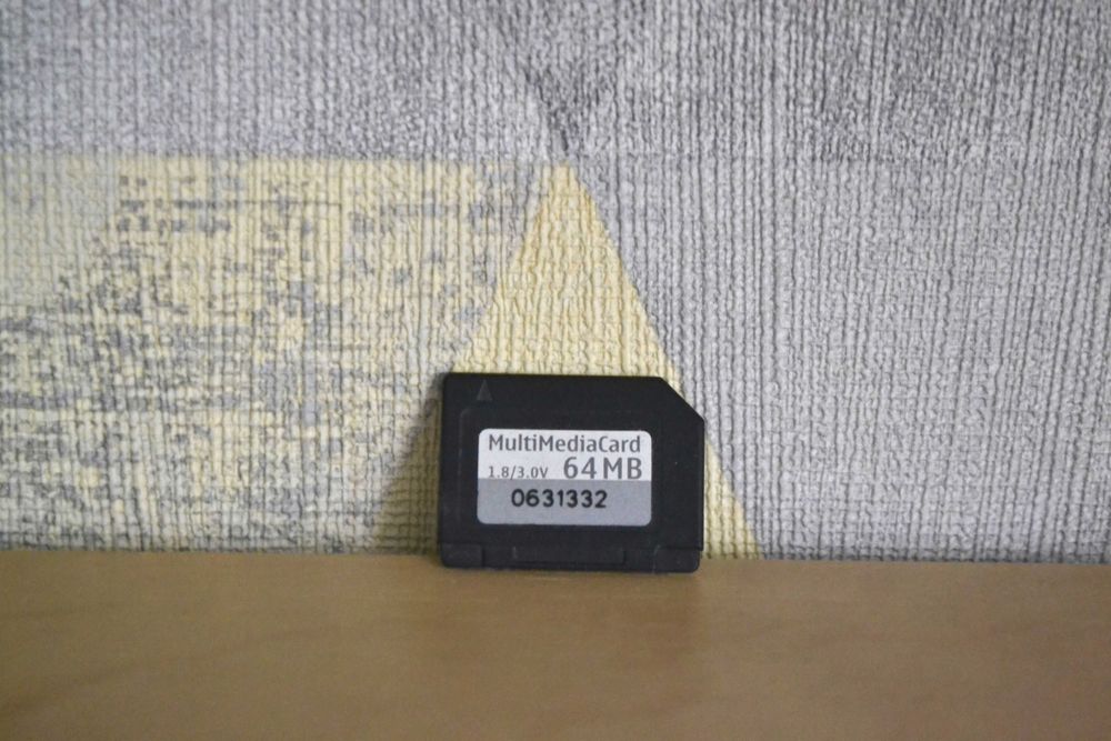 karta pamięci MMC 64MB Mobile Multimedia Card mała RS do retro sprzęt