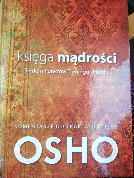 Osho Księga mądrości 7 punktów treningu umysłu. buddyzm medytacja
