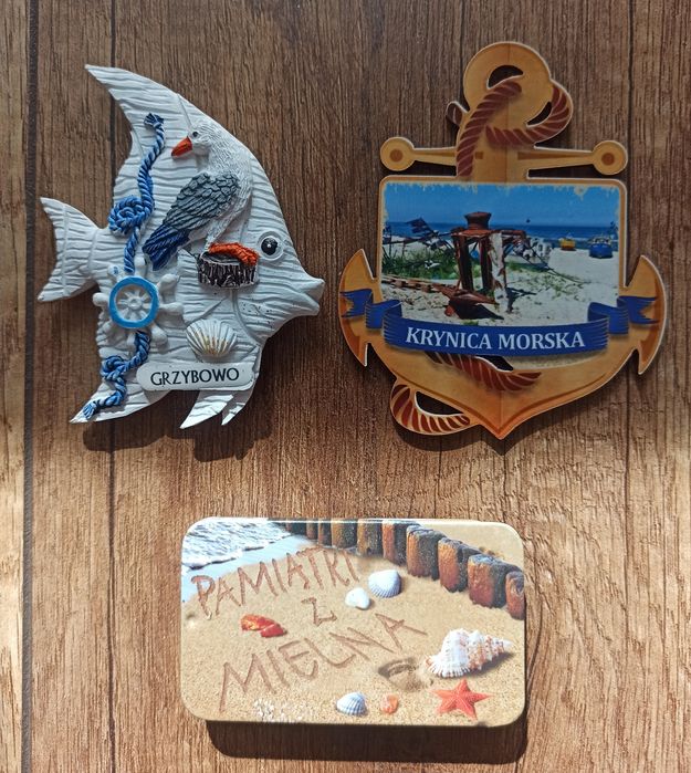 Magnes na lodówkę Grzybowo Krynica Mielno