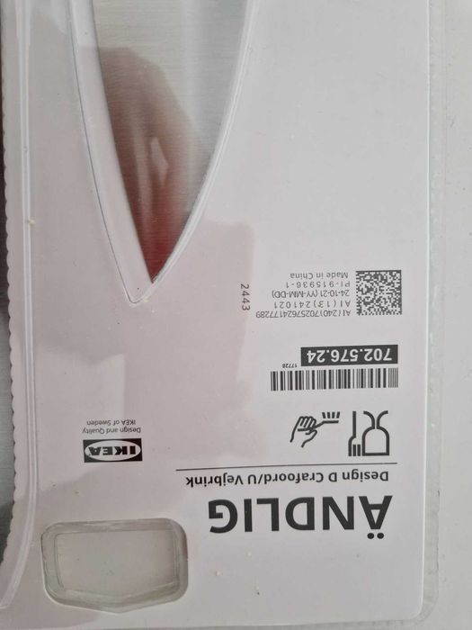 Conjunto de Facas Ikea Andlig com 3 Peças