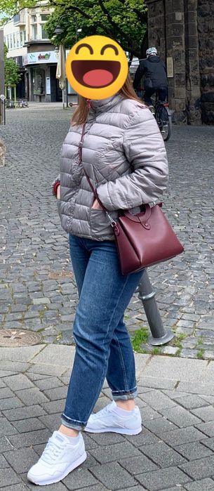 Двусторонний пуховик весна/осень