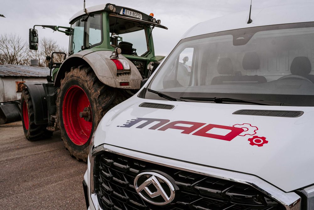 Dynovan - mobilny serwis z hamownią do ciągników