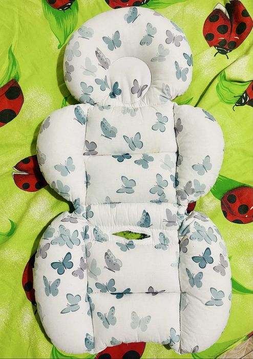 Подушка анатомічна вкладиш в автокрісло,футмуф,спальний мішок