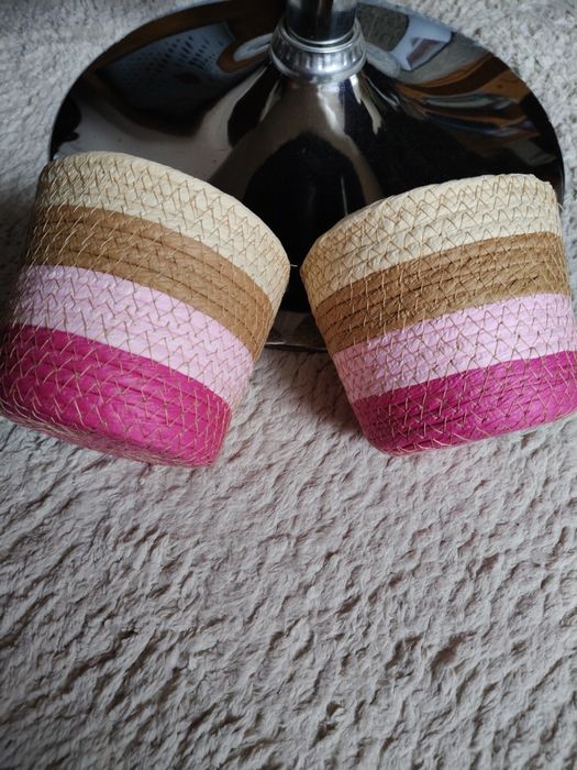 Osłonka Boho na doniczkę kwiatek
