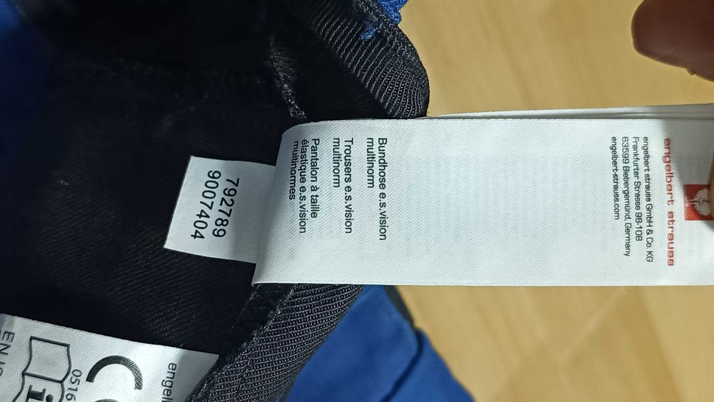 Męskie spodnie ENGELBERT STRAUSS VISION MULTINORM r.XL(28) stan bardzo dobry