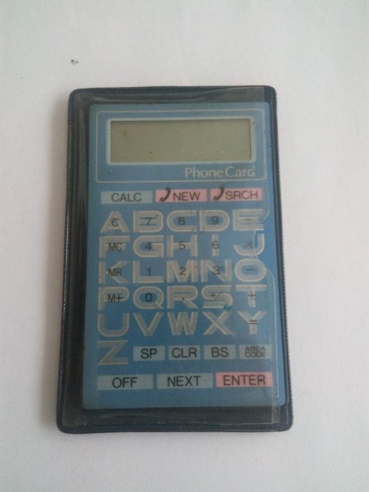 calculadora e agenda telefónica