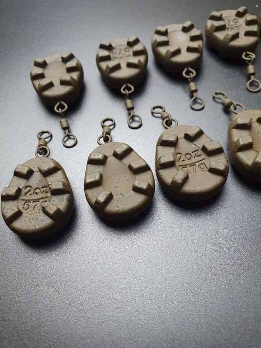 10x ciężarek do bezpiecznego klipsa 56g Grippa do wywózki