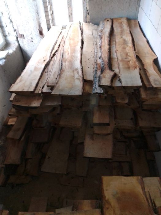 Продажа доски Дуб необрезная Сухая