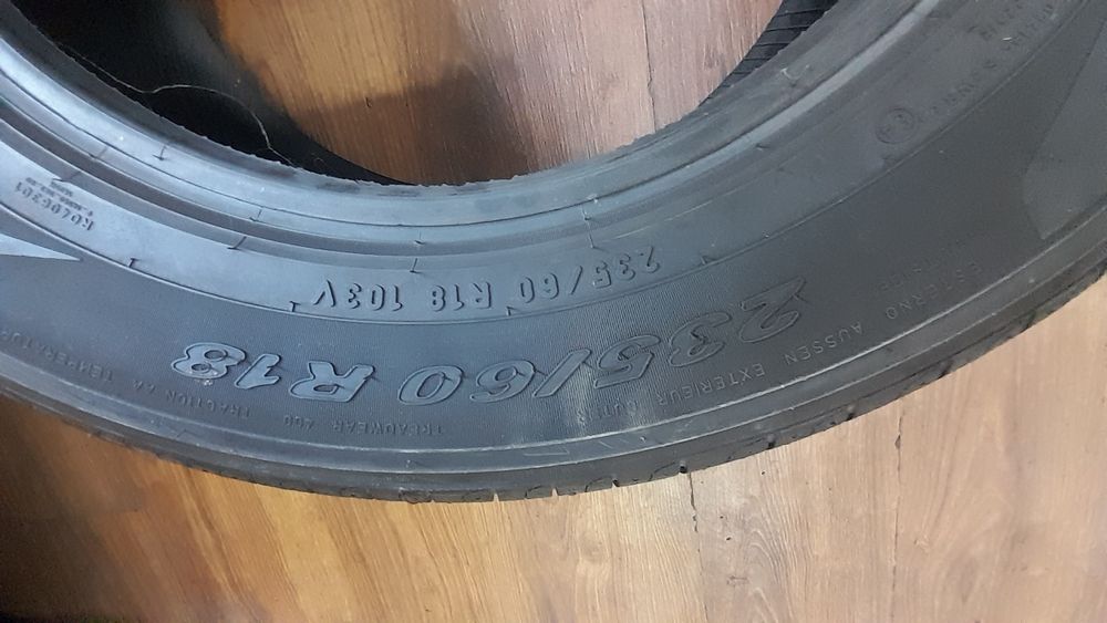 Opony letnie 235.60.18 4szt .2023r Pirelli  Goodyear