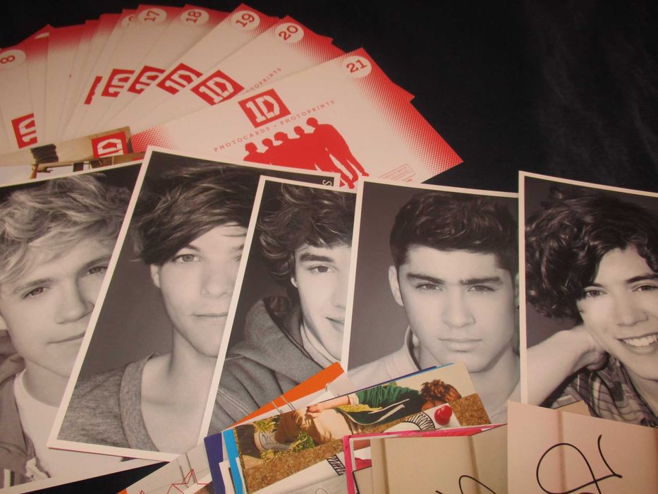 Colecção Postais One Direction 1D Photocards