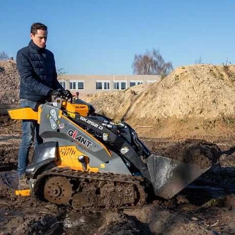 Mini ładowarka - usługi, prace ziemne, trudny teren to nie problem