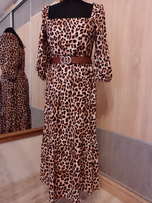 Nowa sukienka MIDI panterka rozm M Primark