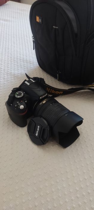 NIKON D3200 + lente 18-105